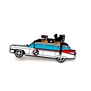 Ghostbusters Ecto-1 Enamel Pin Retro Nostalgia Accessory 1959 Cadillac Movie Car